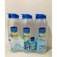 ราคา ขวดน้ำดื่มพลาสติก Lock&Lock แพ็ค 3 ใบ ฝาสีน้ำเงิน ขนาด 1.5 ลิตร (2709459845)