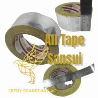 ราคา เทป ALUMINIUM DUCTAPE SANSUI ความร้อนต้านทานการแทรกอลูมิเนียม (28542339510)