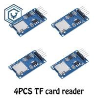 ราคา 4PCS Micro SD Card Mini TF Card Reader โมดูลอินเทอร์เฟซ SPI พร้อมชิปแปลง Arduino (44016620785)