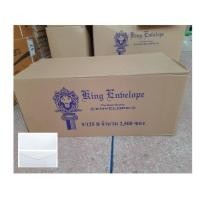 ราคา (ยกลัง) ซองขาวแบบยาว เบอร์ 9/125 (80 แกรม) (1 ลัง -มี 2,500 ซอง) (27863468228)