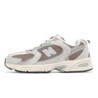 ราคา New Balance NB Casual Shoes 530 ผู้ชายผู้หญิงสีเทาสีน้ําตาล Suede Retro รองเท้าผ้าใบ MR530CN-D (53900752626)