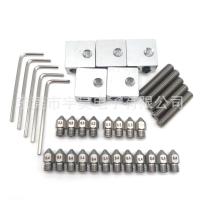 ราคา บล็อกอลูมิเนียม/อุปกรณ์เสริมสกรู 30 มม.Sharp จมูก mk8 สแตนเลส 3D ท่อคอเครื่องพิมพ์ 1.75 มม.Yuhao ความร้อน RXUF (27142806189)