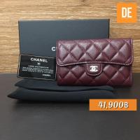 ราคา กระเป๋าถือ Chanel Tri-fold caviar ghw Holo31 full set no rec. (13001736503)