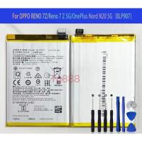ราคา BLP907 907สำหรับ OPPO RENO 7Z / Reno 7 Z 5G ซ่อมแซมความจุเดิมโทรศัพท์แบตเตอรี่ Bateria (22752775051)