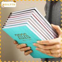 ราคา MOILYTH 2026 Schedule Book, To Do List A5 Appointment Books, มัลติฟังก์ชั่นพร้อมปฏิทินไดอารี่ภาษาอังกฤษวางแผนรายสัปดาห์โรงเรียน Office (48951224842)