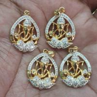 ราคา จี้พระพิฆเนศล้อมเพชร ทรงหยดน้ำ (2224740844)