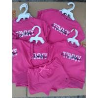 ราคา ✅ชุดเชตเด็กหญิงเสื้อกางเกงขาสั้น งานป้าย TOMMY (24065141547)