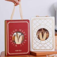 ราคา กล่องขนมไหว้พระจันทร์ ลายกระต่าย 6 ช่อง (มี 2 สี) (19550563252)