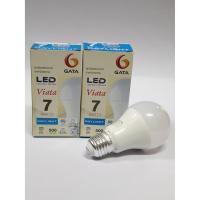 ราคา *คู่ละ 65 บาท* หลอดไฟ กาต้า LED 7W DayLight (6016313153)