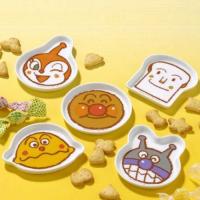 ราคา Let's Go! Anpanman, Face-Shaped Small Plate Set 5 จานอันปังแมน (18669992950)
