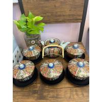 ราคา ชุดกาน้ำชา ลายเบญจรงค์ (ยกเซ็ต 6 ชุด) สินค้าใหม่ไม่ผ่านการใช้งาน (TP2001) (44167786721)