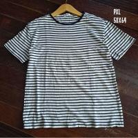 ราคา เสื้อยืด uniglo ลายทางมือสอง (29465233345)