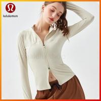 ราคา Lululemon เสื้อกันหนาวสำหรับโยคะ YC246 แบบซิปสองแถวและมีปกยกขึ้นได้ th (51601225520)