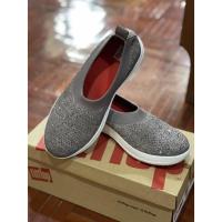 ราคา รองเท้า Fitflop มือสอง แท้ 100% UBERKNITBALLERINA-CRYSTAL (10949056058)