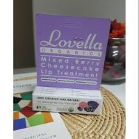 ราคา ลิปบาล์มออร์แกนิค Lovella กลิ่น Mixed Berry Cheesecake (5437459662)