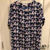 ราคา เดรสให้นมมือสอง แบบแหวก ผ้าลื่นไม่ต้องรีด (4317738379)