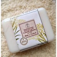 ราคา สบู่น้ำนมข้าวหอมมะลิ แท้ จากธรรมชาติ 100 กรัม (25328704573)
