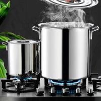 ราคา หม้อ หม้อสตูว์ หม้อสแตนเลส หม้อทรงสูง หม้อสแตนเลสแท้ หม้อสตูลทรงสูง หม้อต้มน้ำท่อม หม้อต้มสแตนเลส หม้อน้ำซุป (27721603490)