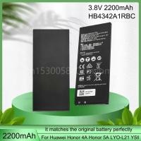 ราคา แบตเตอรี่ HB4342A1RBC สำหรับ Huawei Y5 Y5II หัวเว่ย2ขึ้นไป5 + Y6เกียรติ4A SCL-TL00 LYO-L21 5A ความจุแบตเตอรี่ 2200mAh (25073842594)