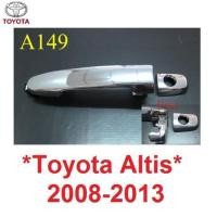 ราคา มือเปิดประตู มีรูกุญแจ Toyota Altis 2008 - 2013 โตโยต้า อัลติส ยาริส Yaris มือเปิดนอก มือดึง มือเปิดประตูหน้า VIOS (27023305681)