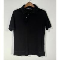 ราคา GREYHOUND Black Polo Shirt เสื้อโปโลดีไซน์เก๋ คอปาด (27083470028)