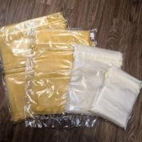 ราคา ถุงไหมแก้วผ้าบาง​ ขนาด25×35cmสีเหลือง (1658198056)