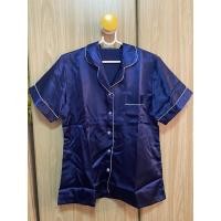 ราคา ชุดนอนผ้าซาติน สีกรม มือหนึ่ง (8068440936)