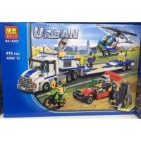 ราคา เลโก้ Bela No 10422 ชุดรถตำรวจบรรทุกเฮลิคอปเตอร์ จำนวน 410 ชิ้น cy/2 9 (7715858636)