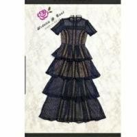 ราคา เดรสลูกไม้ระบาย ป้าย jariya (10409616381)