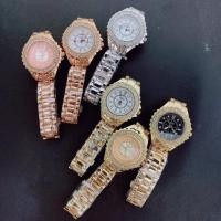 ราคา Coach สายเหล็ก ตัดสายได้ ตัวเรือนประดับเพชร พร้อมกล่องหนัง (2857352867)