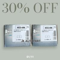 ราคา WDD-696 ผ้าเบรคหลัง ผ้าดิสเบรคหลัง TOYOTA COMMUTER 2.8 DIESEL ปี 2019, TOYOTA MAJESTY 2.8 2019 (R) COMPACT MUSASHI/IGBHL (44067908953)
