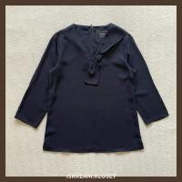 ราคา GIORGIO ARMANI Blouse เสื้อแขน4ส่วนมือสอง ✔️ (25328596613)