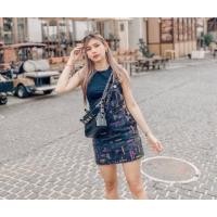 ราคา เซ็ทสองชิ้นเสื้อ+เอี๊ยมกระโปรงผ้ายีนส์ (24012881351)