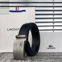 ราคา Lacoste Men's Plate Buckle Stretch Belt งานดีไซน์สุดเท่ (1936981683)