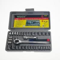 ราคา WINDY ชุดบล็อคและด้าม 41 ชิ้น + เครื่องมือ (พร้อมกล่อง) ชุดประแจบล็อค ชุดลูกบล็อค กล่องเครื่องมือช่าง B14-03 (2068339585)