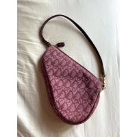 ราคา Dior vintage mini saddle bag (Red) (13481534668)