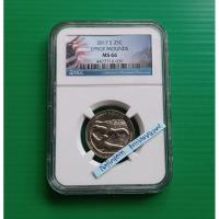 ราคา เหรียญเกรด NGC MS66 - Effigy Mounds, Iowa Washington Quarter 2017-S (26162845243)