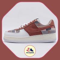 ราคา รองเท้าผ้าใบ BEST QUALITY Air _Force 1 07 LV8Overbranding Aj7747 _ _ Nike _ รองเท้า FULLBOX (29305195161)