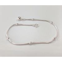 ราคา สร้อยข้อเท้าลายกระดูกงูเงินแท้925 เครื่องประดับเงินแท้925 สร้อยข้อเท้า (19623066149)