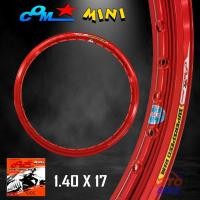 ราคา ล้อ COM MINI 1.40 X 17 ขอบจิก ขอบยก จำนวน 1 วง ล้อคอม มินิ ล้อขอบ17 ล้อมอไซ วงล้อ ล้อมอไซค์ ล้อมอเตอร์ไซค์ ล้ออลูมิเนียม (3829841254)