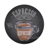 ราคา ป้ายสังกะสีวินเทจ Espresso Coffee (ปั๊มนูน) (1029807263)