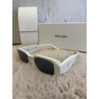 ราคา แว่นกันแดดกรอบขาวPrada Sold (24671041739)