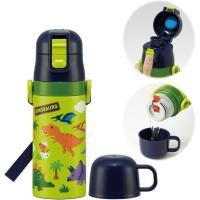 ราคา Skater SDC4-A Dinosaur Kids Stainless Steel Water Bottle 470ml – Cold Only – Ship from Japan (44174916691)