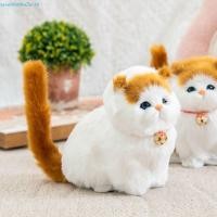 ราคา เซเว่นโฮม3จ ตุ๊กตาแมวมีเสียง,สร้างสรรค์น่ารักจําลองแมวของเล่นตุ๊กตา, น่ารัก สบายปุยการ์ตูนเลียนแบบแมวตุ๊กตาตุ๊กตาของขวัญอีสเตอร์ (48250186936)
