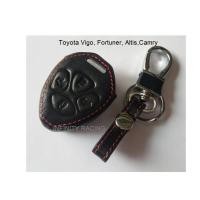 ราคา ซองหนัง ใส่กุญแจรีโมทรถยนต์ Toyota Vigo, Fortuner, Altis,Camry (2193684813)