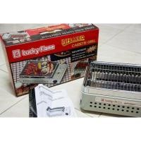 ราคา (ฟรีเเก๊ส 3กระป๋อง)Lucky Flame เตาแก๊สย่างอินฟราเรด รุ่น LF-90G เตาแก๊สย่างแบบพกพา (ฟรีเเก๊ส 3กระป๋อง) (6132948613)