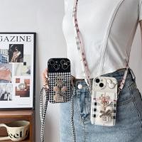 ราคา Apple 14PROMAX เคสโทรศัพท์หูกระต่ายหัวล็อคกระเป๋าสตางค์สำหรับ iphone13มิกกี้เมาส์12เชือกสะพายข้าง (40569386294)