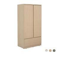 ราคา HomeHuk ตู้เสื้อผ้า 2 บาน พร้อมลิ้นชัก รุ่นฟาส (26134771713)