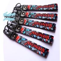 ราคา 1 ชิ้น พวงกุญแจผ้าซิ่ง พวงสแน็ป ลายทหาร HONDA (22057330767)
