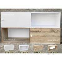 ราคา ตู้แขวนผนัง กล่องแขวนผนัง มินิมอล ตู้วางของ ตู้เอนกประสงค์ ♥ แถมฟรีชุดแขวนผนัง ♥ (สินค้าประกอบเรียบร้อยแล้ว) Yindenshop (14951871250)